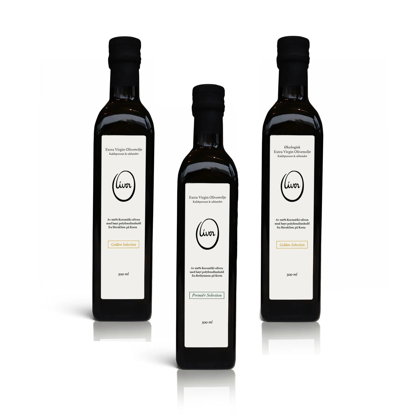 Økologisk olivenolje fra Hellas